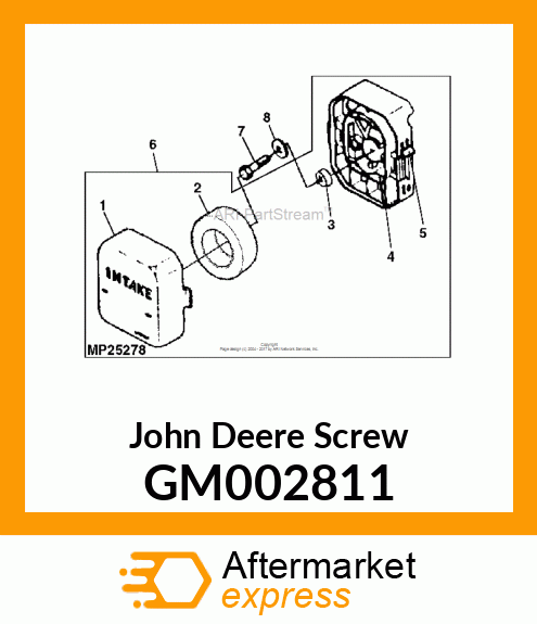 10PK Screw GM002811