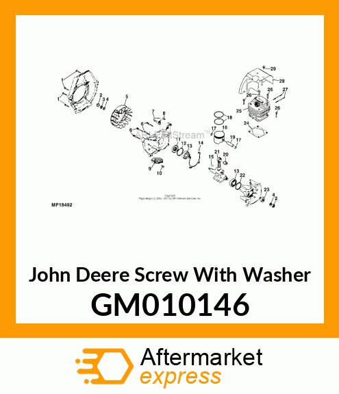 Screw With Washer GM010146
