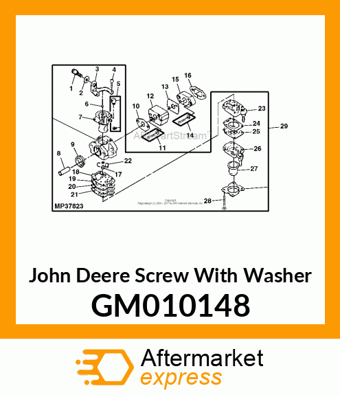 Screw With Washer GM010148