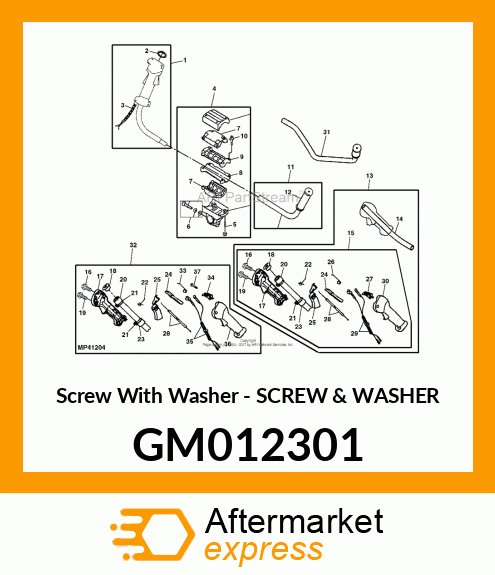 Screw with Washer GM012301