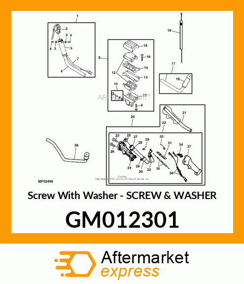 Screw with Washer GM012301