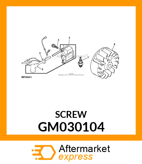 10PK Screw With Washer GM030104