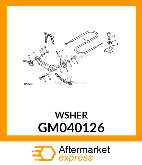 10PK Washer GM040126