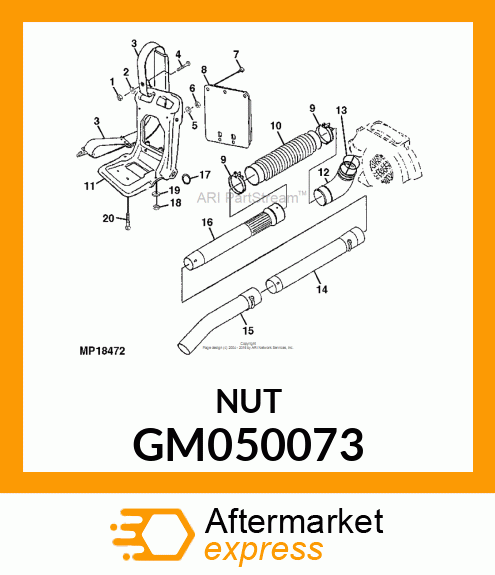 5PK Flange Nut GM050073