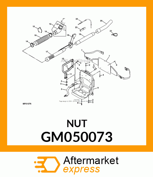 5PK Flange Nut GM050073