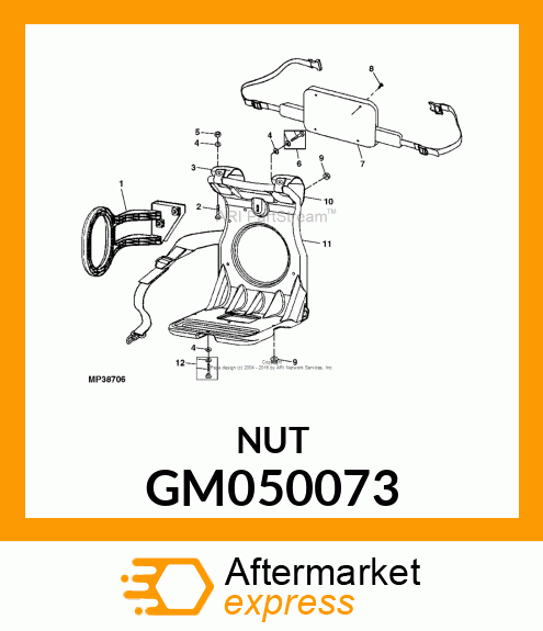 5PK Flange Nut GM050073