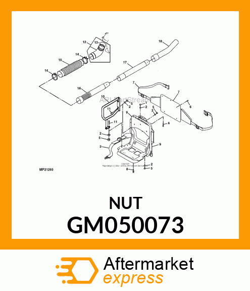 5PK Flange Nut GM050073