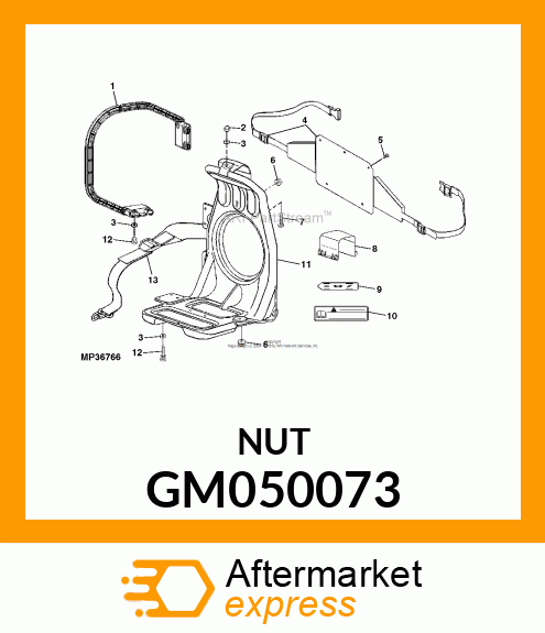 5PK Flange Nut GM050073