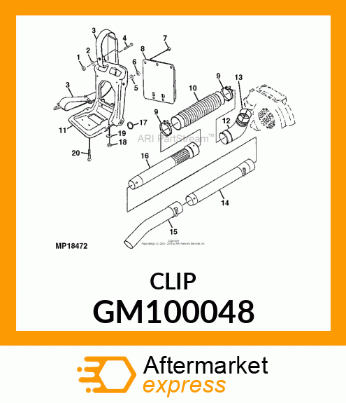 Clip GM100048