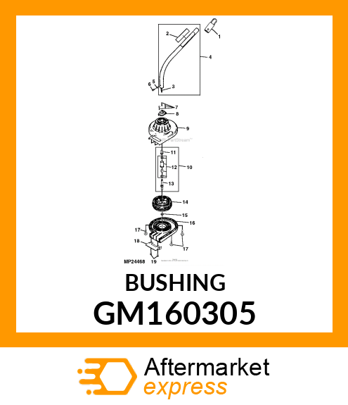 Bushing - 2331 BUSHING ASSY GM160305