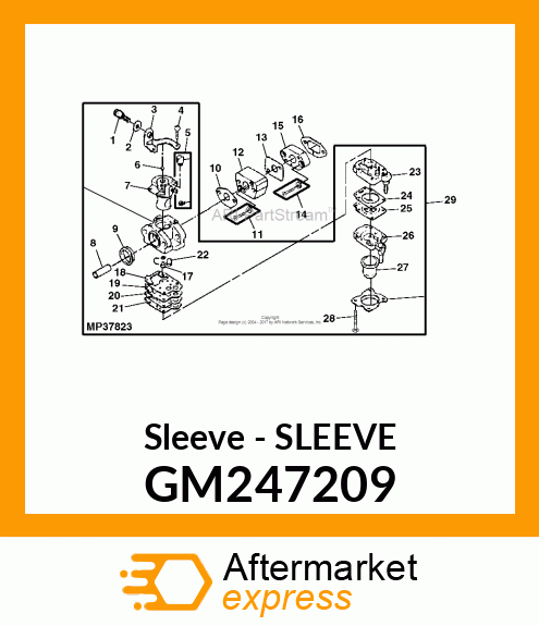 Sleeve - SLEEVE GM247209