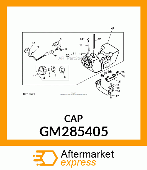 Filler Cap GM285405