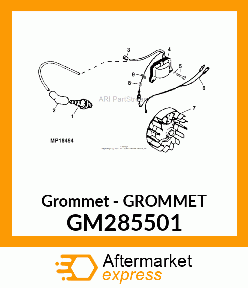 5PK Grommet GM285501