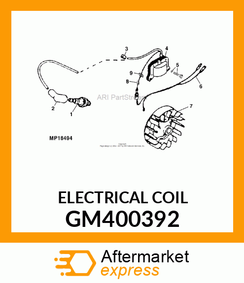 Electrical Coil GM400392