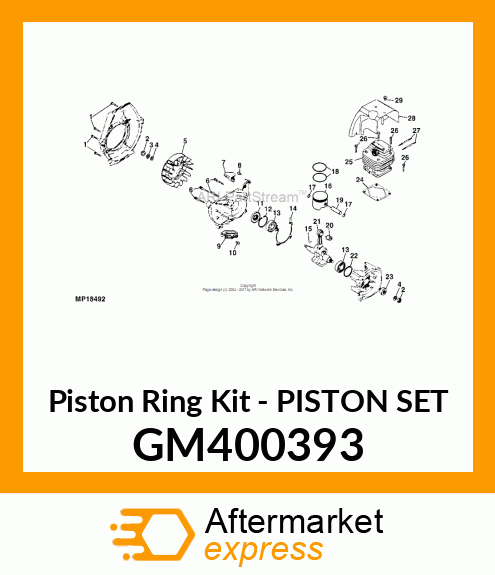 Piston Set GM400393