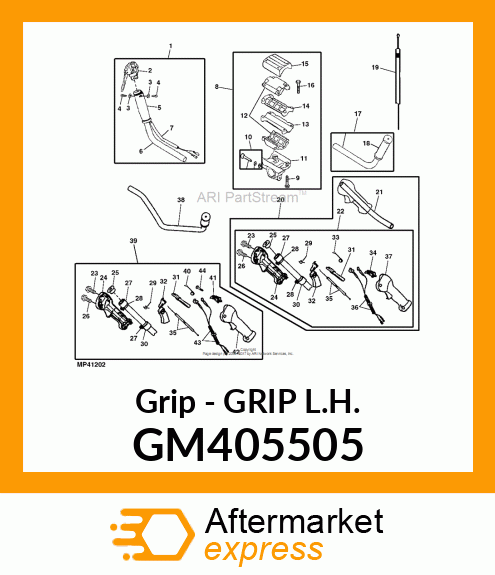 Grip - GRIP L.H. GM405505