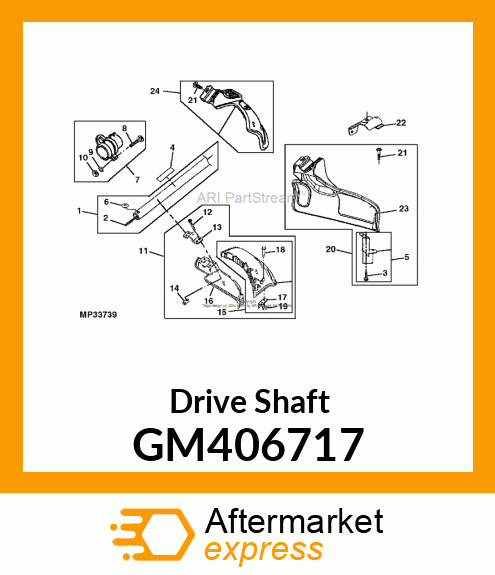 Drive Shaft GM406717