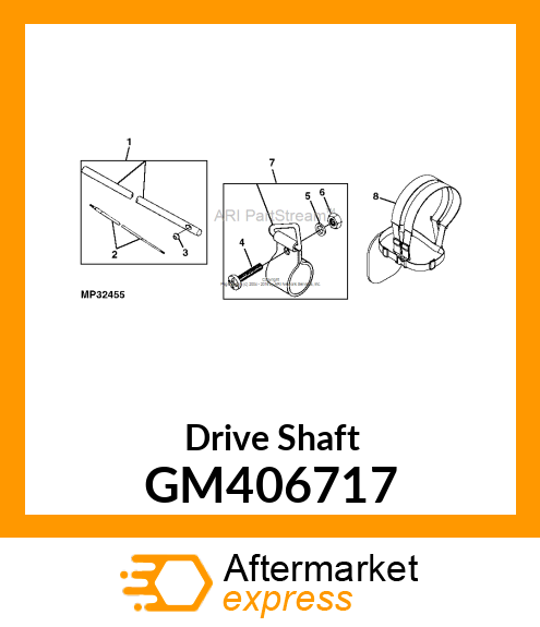 Drive Shaft GM406717