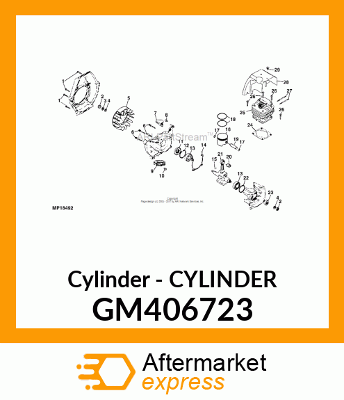 Cylinder GM406723