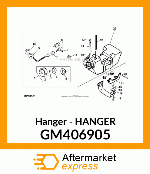 Hanger GM406905