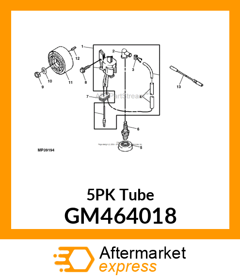 5PK Tube GM464018