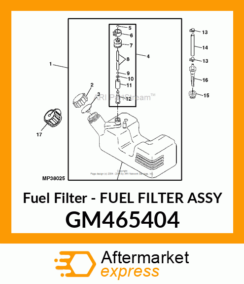 Fuel Filter GM465404