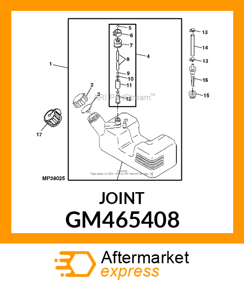 Adapter Fitting GM465408