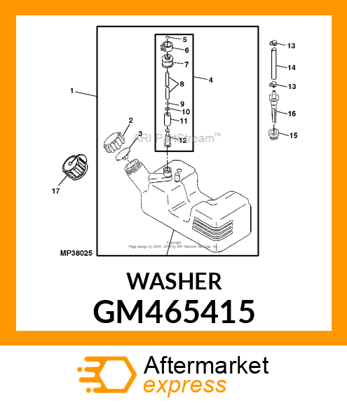 Washer GM465415