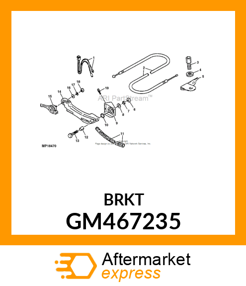 Bracket GM467235