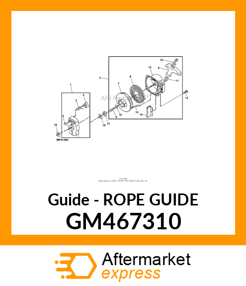 Guide GM467310