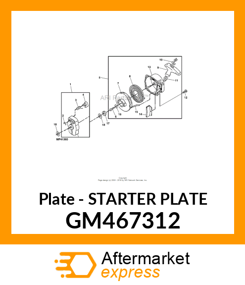 Plate GM467312