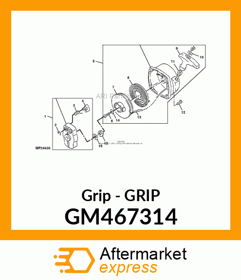 Grip GM467314