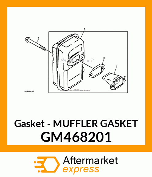 Gasket GM468201