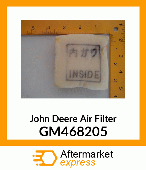 FILTER ELEMENT AIR BP40 UT08055 GM468205