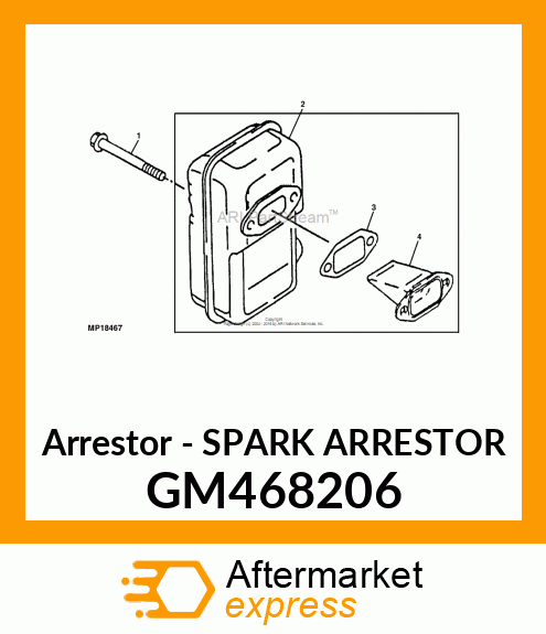 Arrestor GM468206