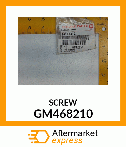 SCREW GM468210