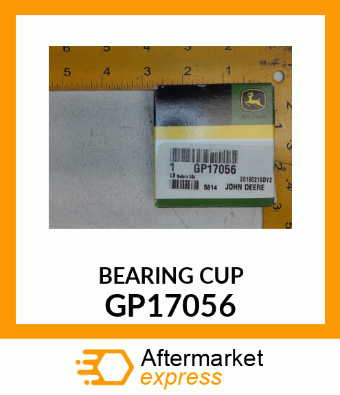 CUP, BEARING F GP17056