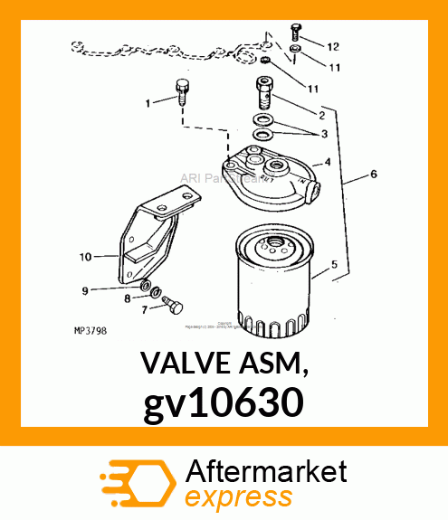 VALVE ASM, gv10630