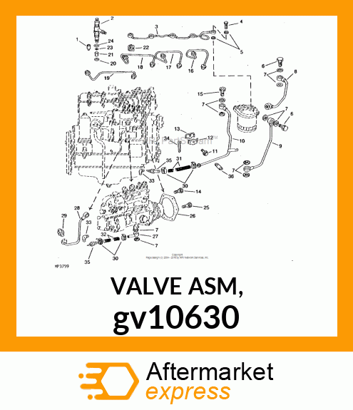 VALVE ASM, gv10630