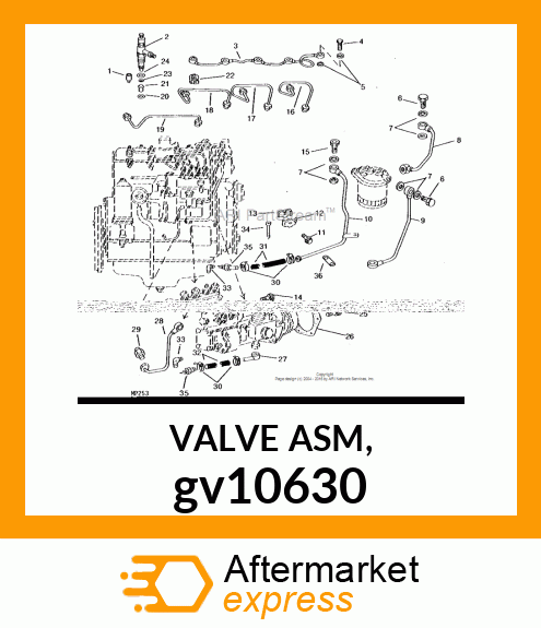 VALVE ASM, gv10630