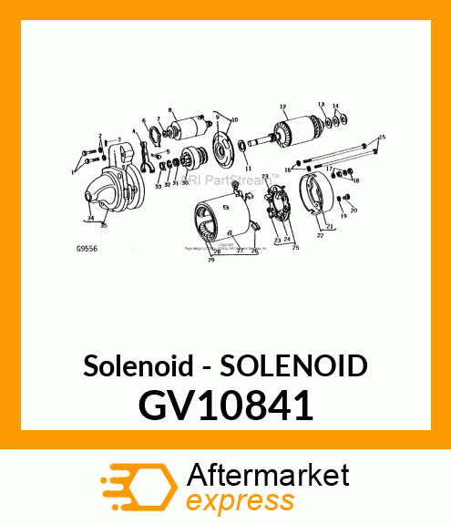 Solenoid - SOLENOID GV10841