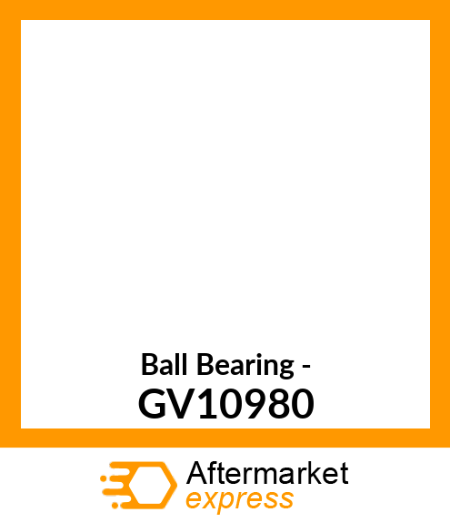 Ball Bearing - GV10980