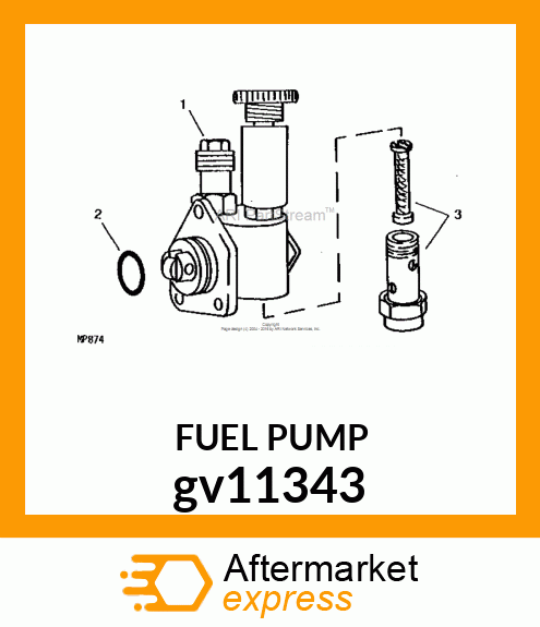 HYDRAULIC PUMP gv11343