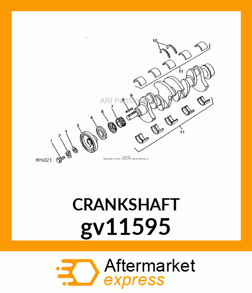 CRANKSHAFT gv11595