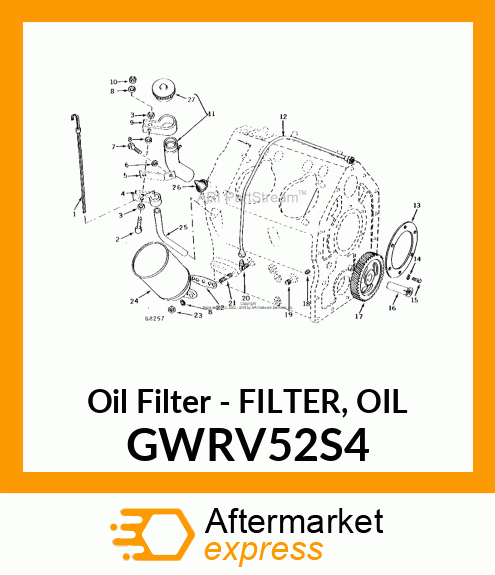 Oil Filter GWRV52S4