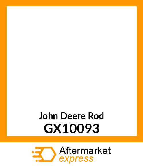 ROD, DRAFT ARM FRONT # GX10093