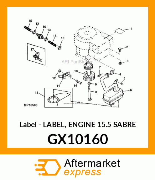 Label Engine 15.5 Sabre GX10160