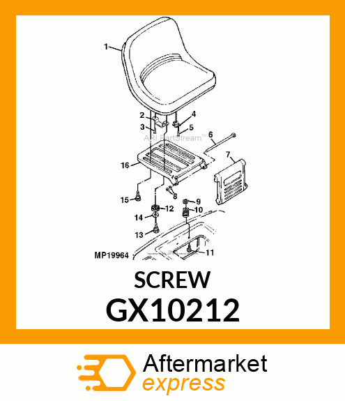 Screw GX10212