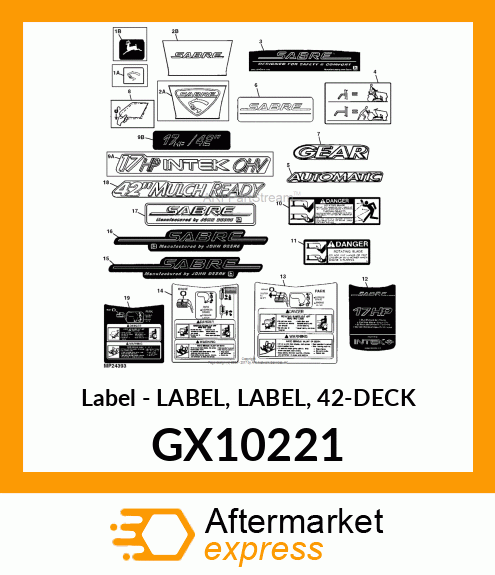 Label GX10221