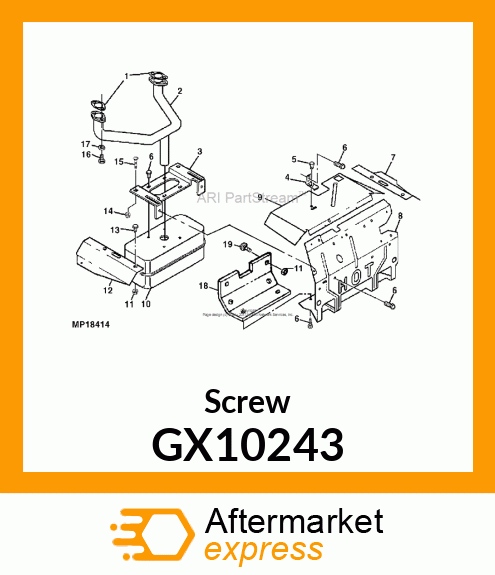 Screw GX10243